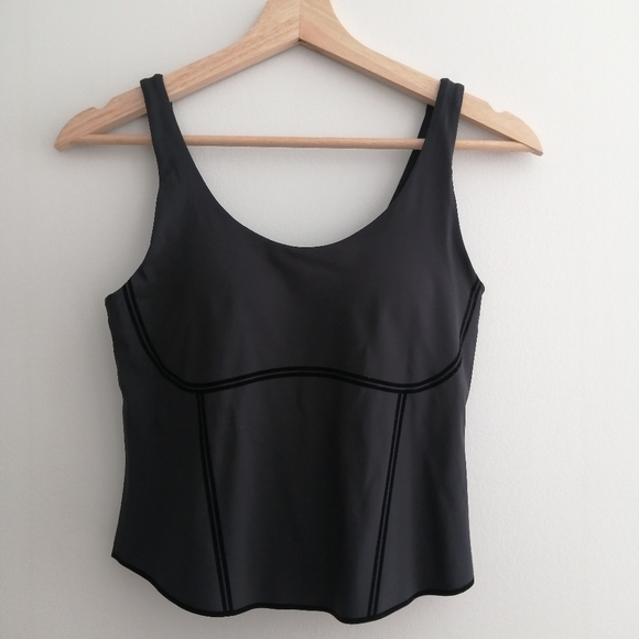 Knix HiTouch Active Contour Tank Top Black Small (Fits 32A, 32B, 32C) - Picture 2 of 16